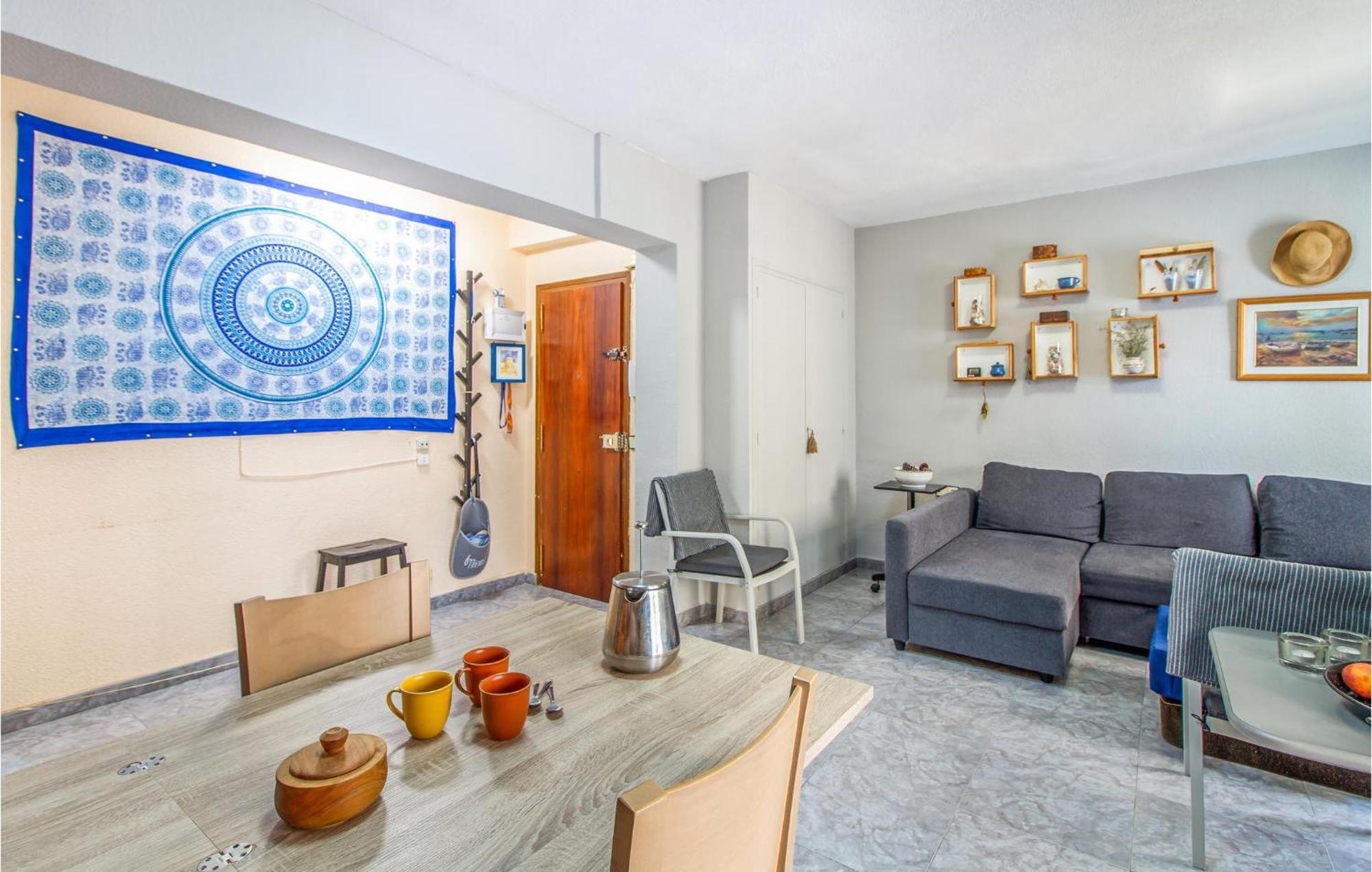 Lovely Apartment In Santa Pola With Wifi Bagian luar foto